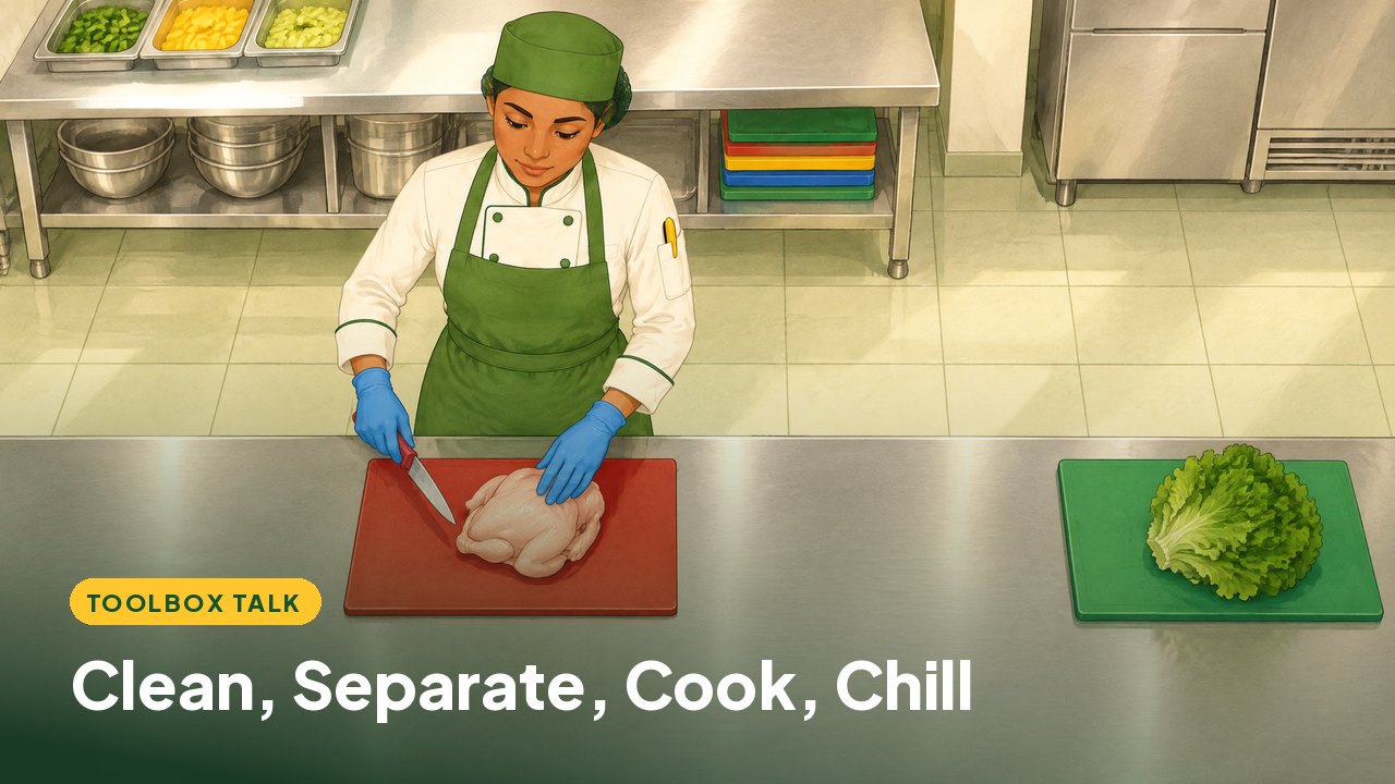 Food safety training video