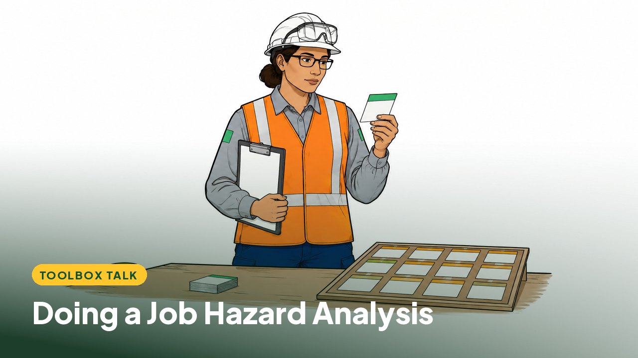 Job hazard analysis (JHA) training video