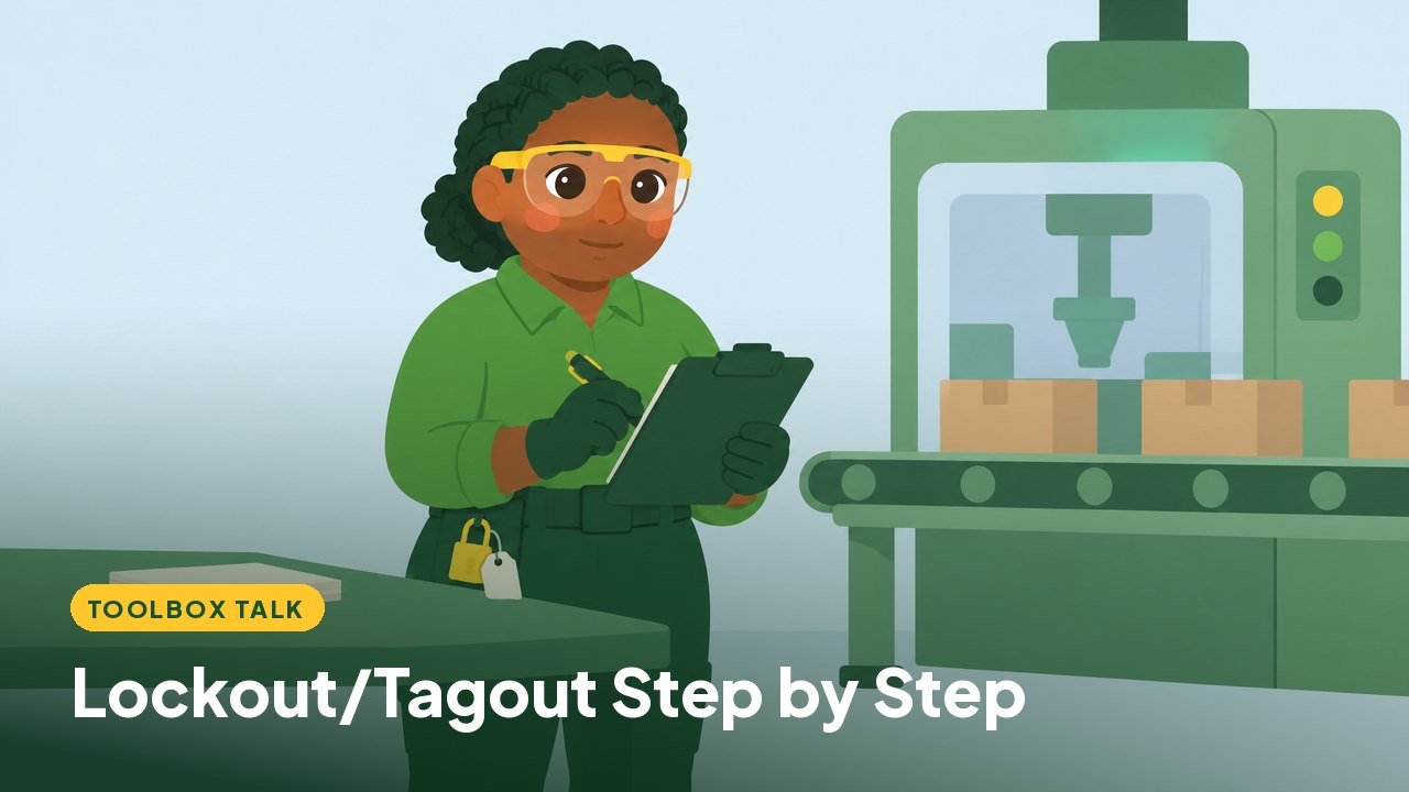 Lockout/tagout training video