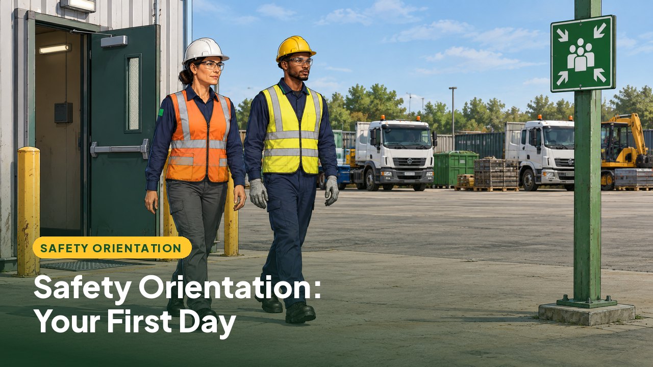 Safety orientation for new workers training video